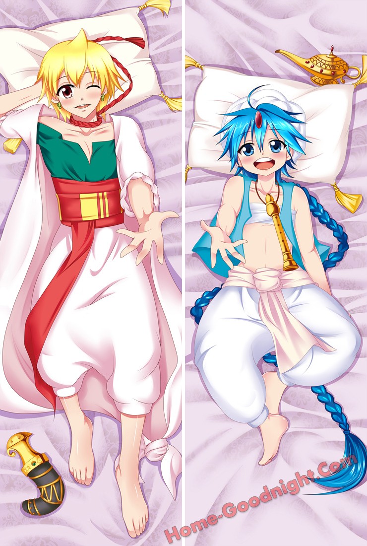 Alibaba and Aladin - Magi Male Full body pillow anime waifu japanese anime pillow case
